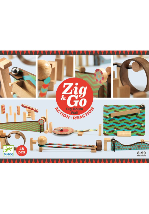 Zig & go  48 piezas  DJECO