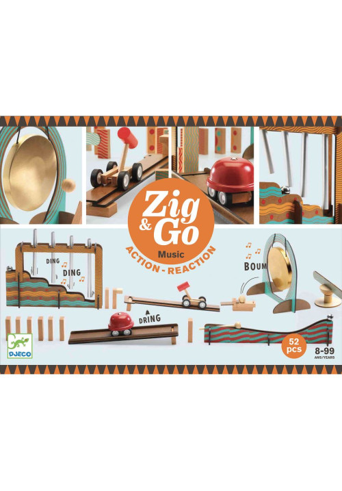 Zig & go 52 piezas DJECO