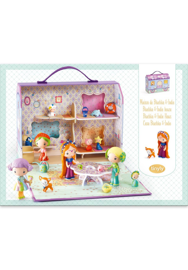 Tinyly Casita Bluchka & Indie DJECO