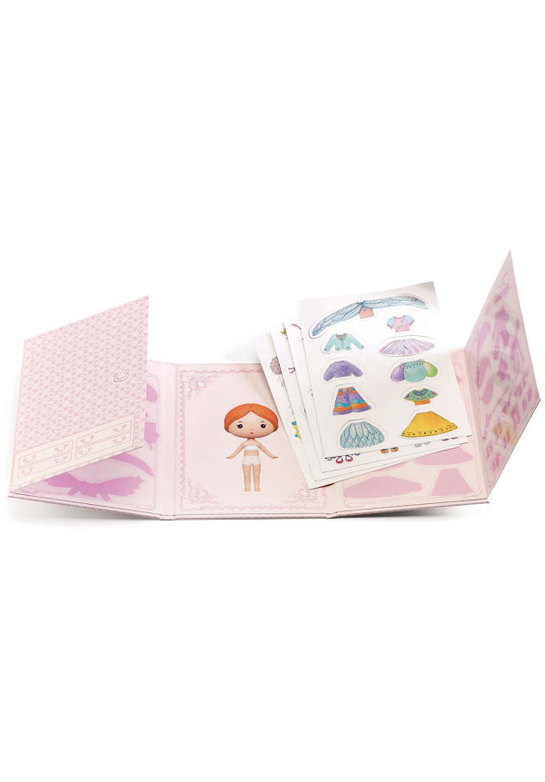 Pegatinas reutilizables Tinyly Miss Lyliruby  DJECO
