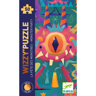 Wizzy puzzle la fiesta de los monstruos DJECO