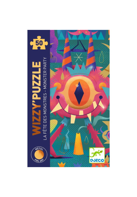 Wizzy puzzle la fiesta de los monstruos DJECO