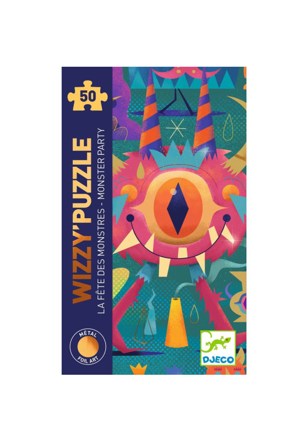 Wizzy puzzle la fiesta de los monstruos DJECO