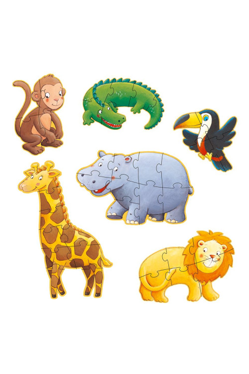 Puzzle Ouistiti y sus amigos DJECO