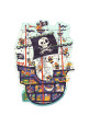 Puzzle gigante el barco pirata DJECO