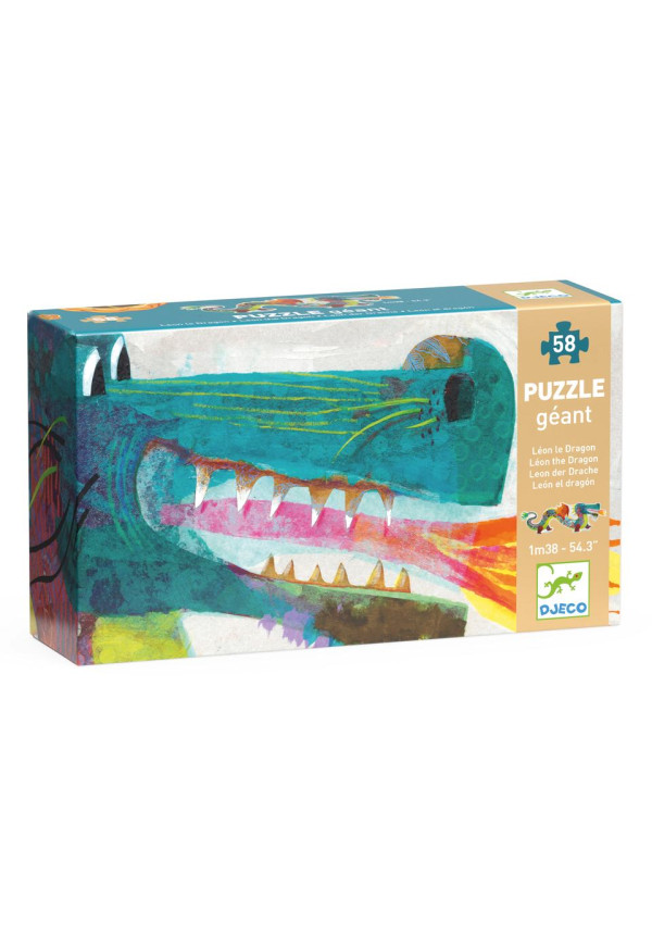 Puzzle gigante El Dragon León DJECO