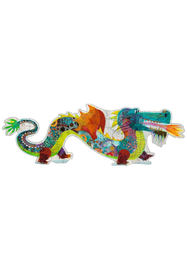 Puzzle gigante El Dragon León DJECO