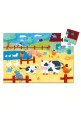 Puzzle silueta vaca DJECO