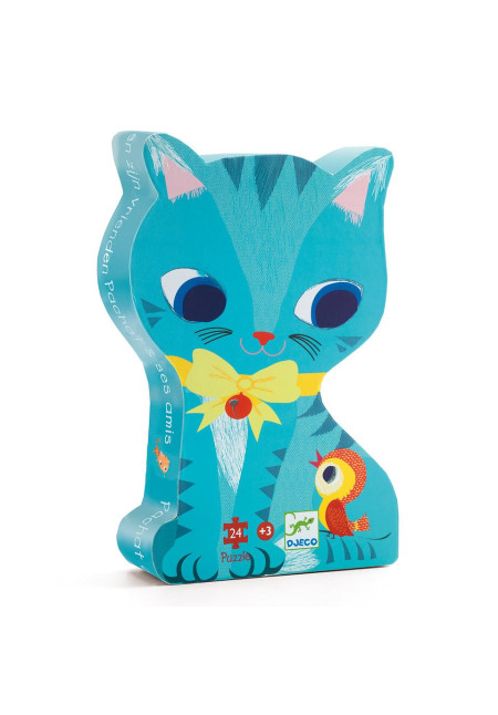 Puzzle silueta Pachat y sus amigos DJECO Puzzle silueta Pachat y sus amigos DJECO