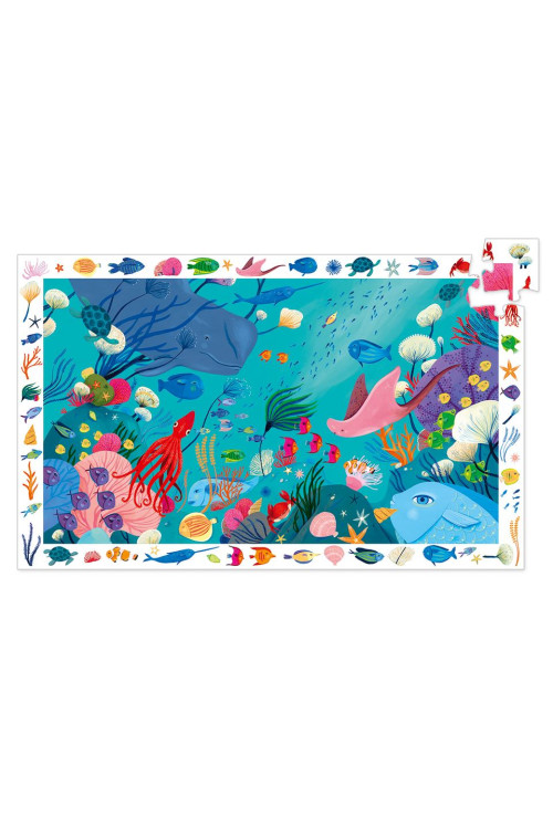 Puzzle observación acuatico DJECO