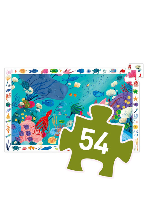 Puzzle observación acuatico DJECO