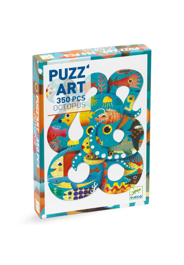 Puzzle Art Octopus 350pzas DJECO