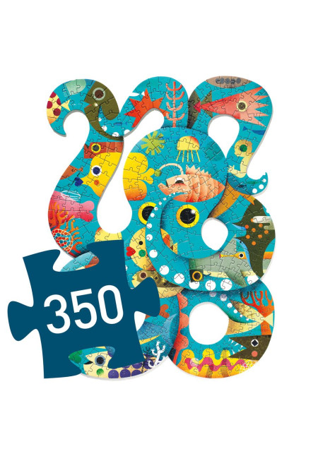 Puzzle Art Octopus 350pzas DJECO