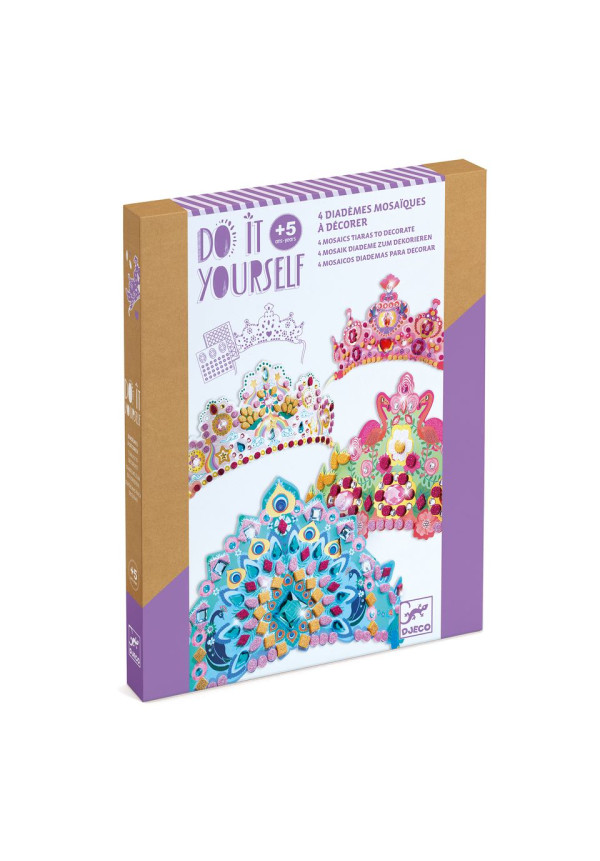 DIY Diademas para decora princesa DJECO