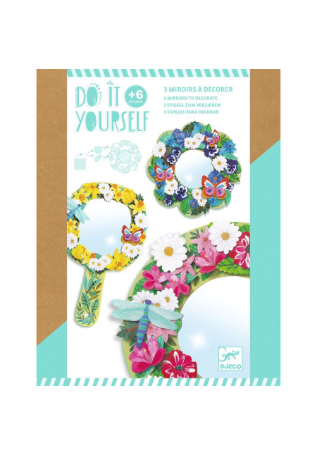 DIY Espejos para decorar DJECO DIY Espejos para decorar DJECO