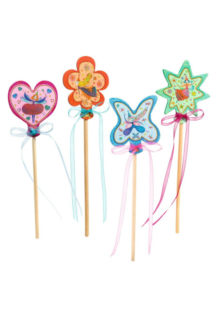 DIY Varitas magicas hadas DJECO