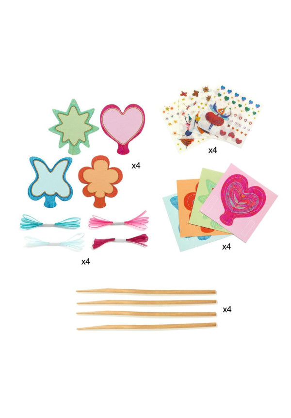DIY Varitas magicas hadas DJECO