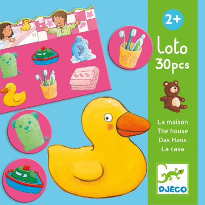 Loto Casa y juguetes DJECO Loto Casa y juguetes DJECO