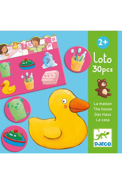 Loto Casa y juguetes DJECO