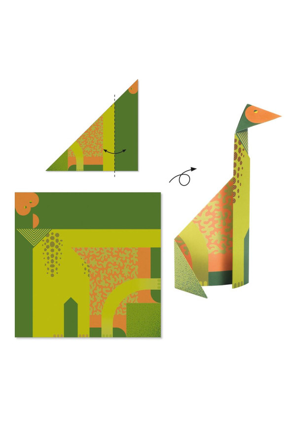 Origami Dinosaurios DJECO