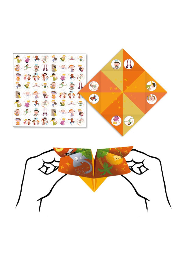 Origami Saleros con pruebas animales DJECO