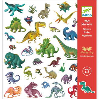 Pegatinas Dinosaurios DJECO