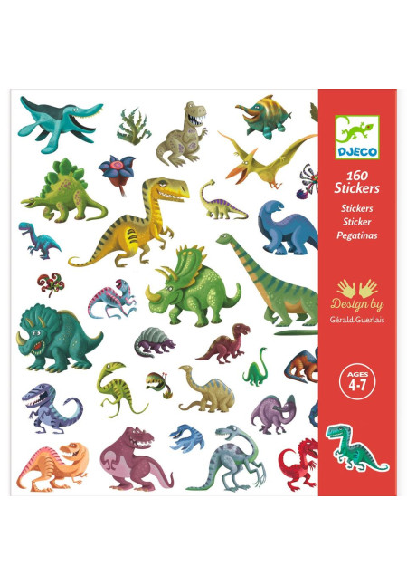 Pegatinas Dinosaurios DJECO