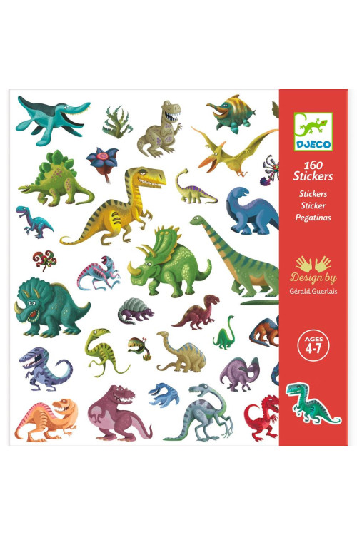 Pegatinas Dinosaurios DJECO