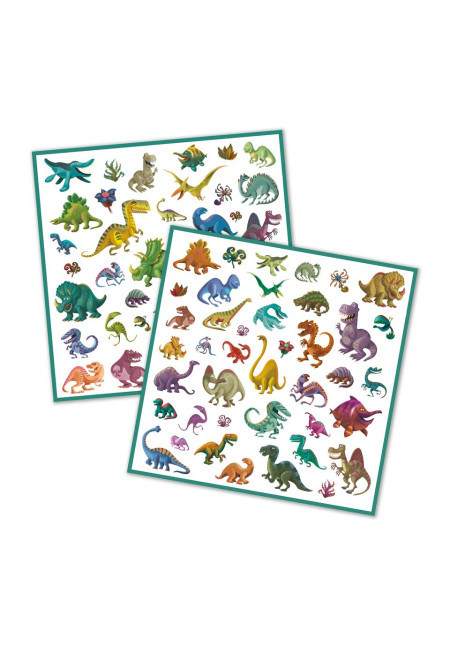 Pegatinas Dinosaurios DJECO