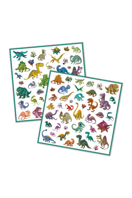 Pegatinas Dinosaurios DJECO