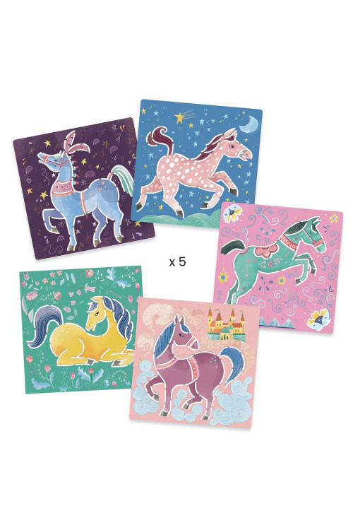 Plantillas los caballos DJECO