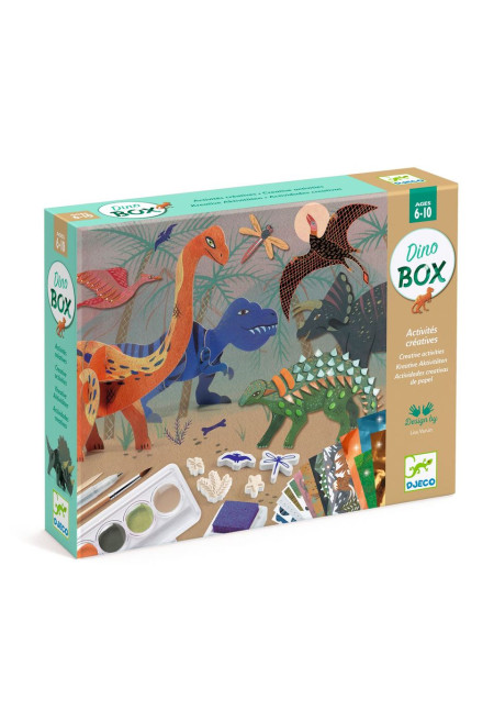 Cofre multiactividades el mundo de los dinosaurios DJECO