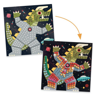 Mosaicos Space battle DJECO