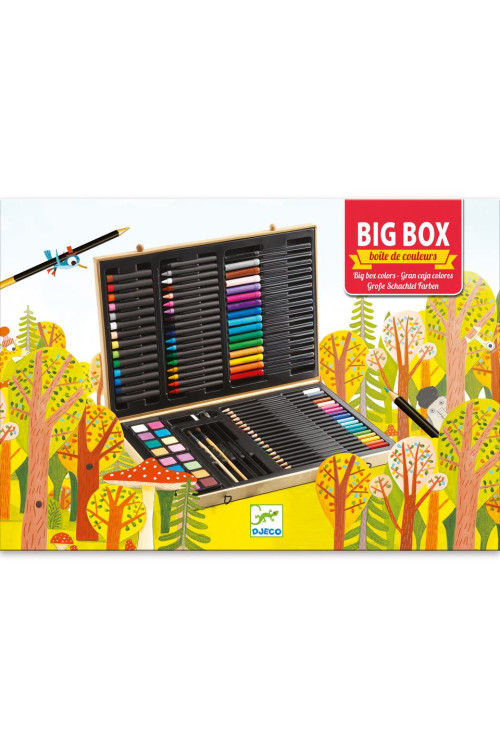 Caja grande de colores DJECO
