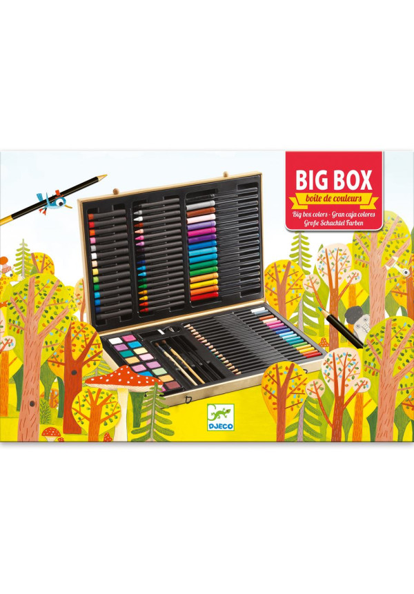 Caja grande de colores DJECO