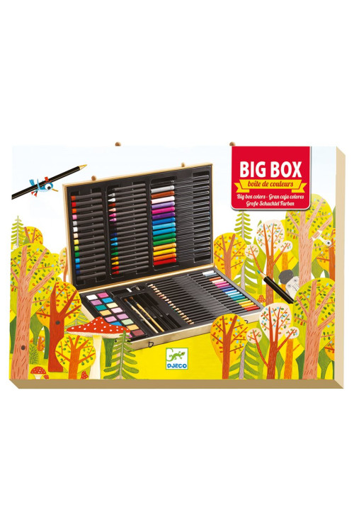 Caja grande de colores DJECO