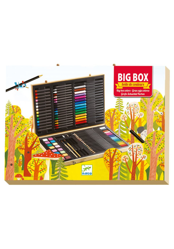 Caja grande de colores DJECO