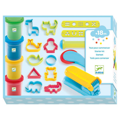 Pasta modelar estuche con accesorios DJECO