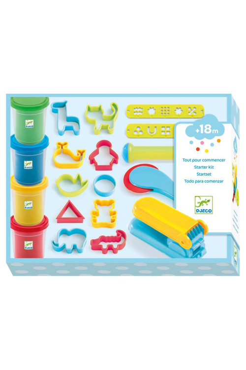Pasta modelar estuche con accesorios DJECO