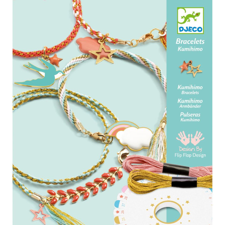 Pulseras Kumihimo DJECO