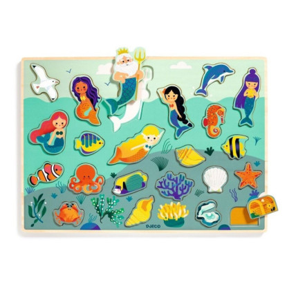Encajable puzzlo sea DJECO
