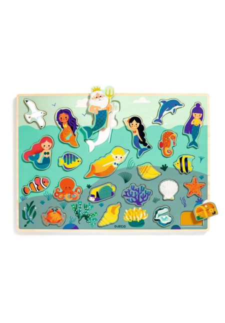 Encajable puzzlo sea DJECO
