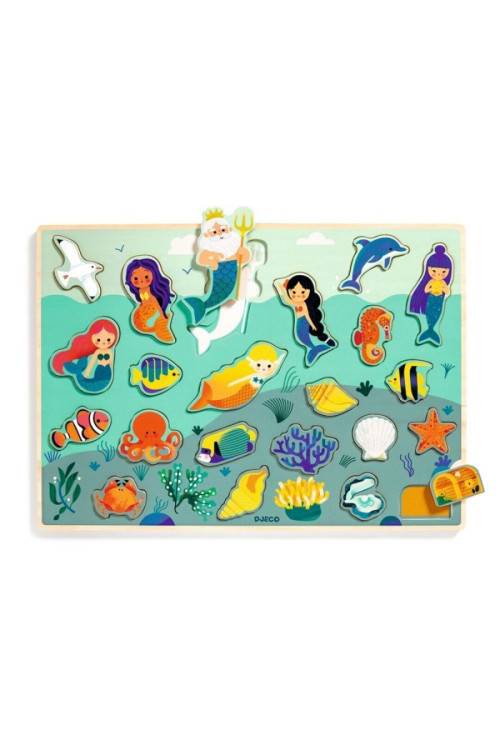 Encajable puzzlo sea DJECO