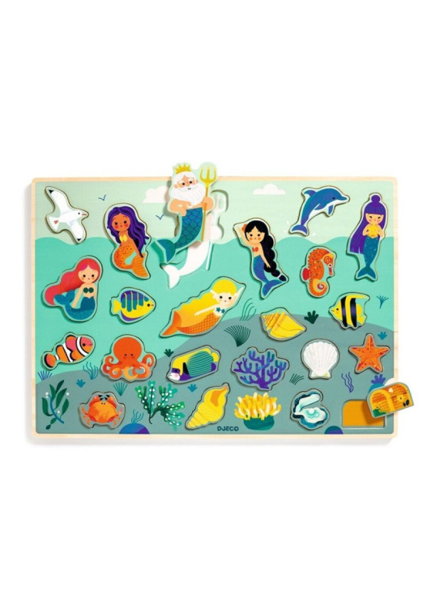 Encajable puzzlo sea DJECO