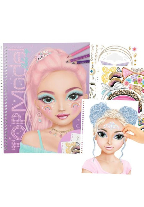 Make up Colouring Book Top Model BY DEPESCHE