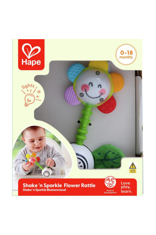 Sonajero de Flor Agita y Brilla HAPE