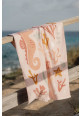 Toalla playa Ocean Dreams rosa LITTLE DUTCH