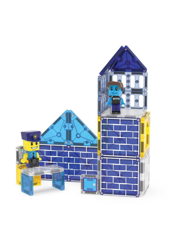 MAGNA-T Police Station Set 35 pcs