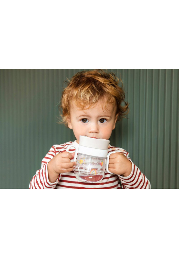 Vaso antiderrame 360º 200ml Fairy Garden LITTLE DUTCH