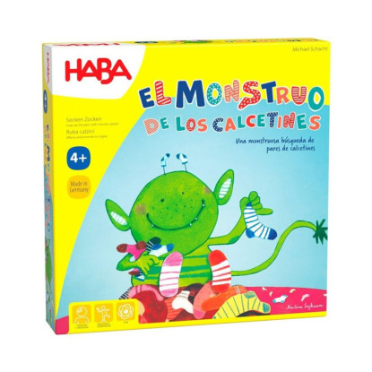 El monstruo de los calcetines HABA
